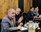 نشست مشترک  SDI باحضور دکتر عظیمی،رئیس مرکز وهمراهی  مهندس خلفی ومدیران از شبکه ذی نفعان اجرایی