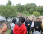 بازدید مسئولان و اعضای هیئت علمی دانشگاه زنجان از ایستگاه تحقیقاتی، آموزشی و ترویجی آبخوانداری قره‌چریان