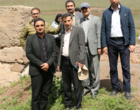 بازدید مسئولان و اعضای هیئت علمی دانشگاه زنجان از ایستگاه تحقیقاتی، آموزشی و ترویجی آبخوانداری قره‌چریان