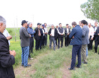 بازدید مسئولان و اعضای هیئت علمی دانشگاه زنجان از ایستگاه تحقیقاتی، آموزشی و ترویجی آبخوانداری قره‌چریان