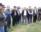 بازدید مسئولان و اعضای هیئت علمی دانشگاه زنجان از ایستگاه تحقیقاتی، آموزشی و ترویجی آبخوانداری قره‌چریان