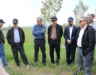 بازدید مسئولان و اعضای هیئت علمی دانشگاه زنجان از ایستگاه تحقیقاتی، آموزشی و ترویجی آبخوانداری قره‌چریان