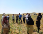 برگزاری روز مزرعه گلرنگ در روستای مجینه از توابع بوغداکندی شهرستان زنجان با حضور معاون پژوهش و فناوری مرکز تحقیقات