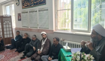 میثاق همکاران مرکز زنجان با مکتب انسان ساز اباعبدالله (ع) دردهه اول محرم /شوروشعور حسینی