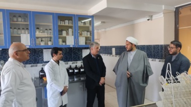 حضور مسئول حوزه نمایندگی ولی فقیه در سازمان تات درمرکز